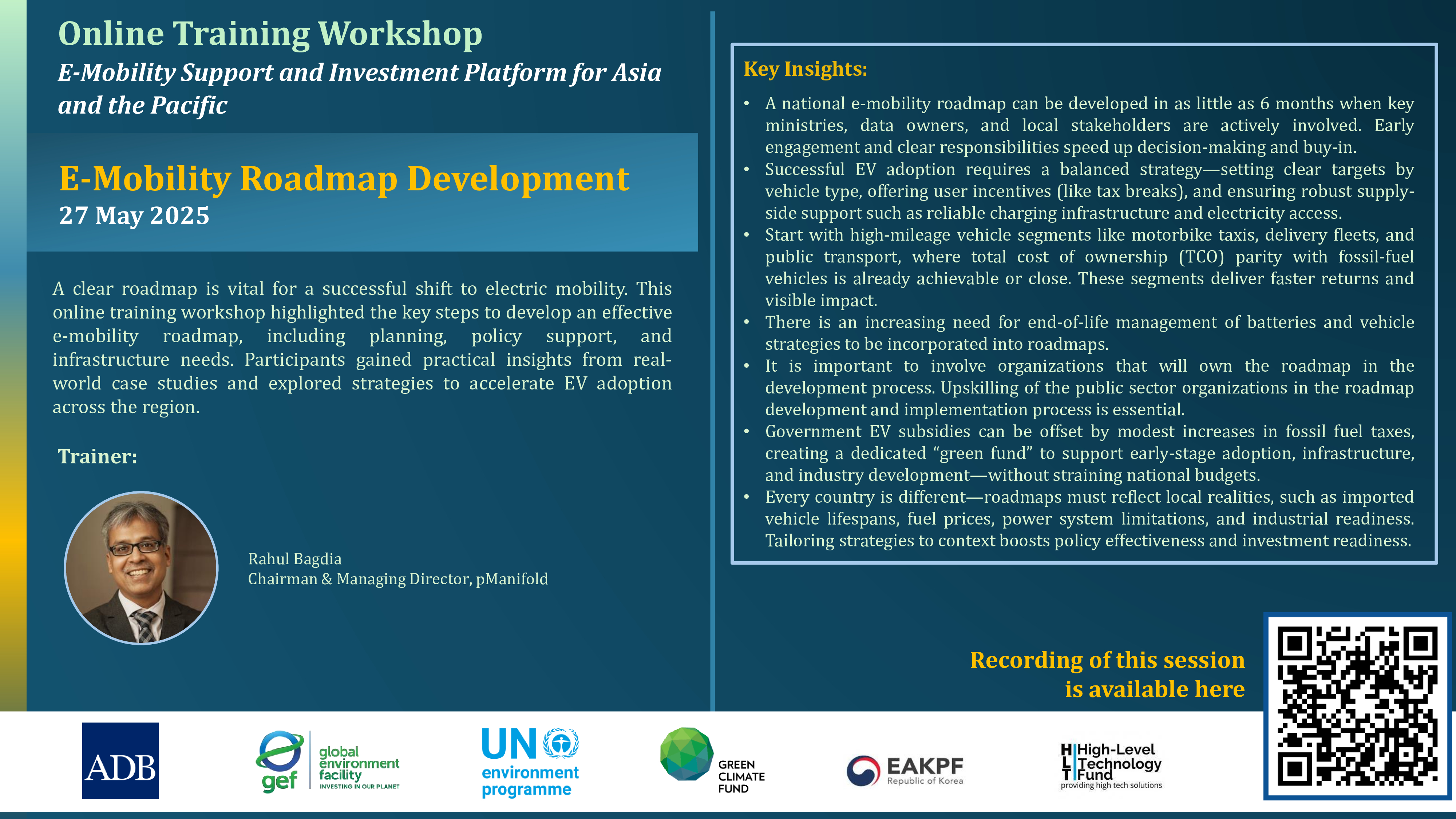 e-mobility roadmap development